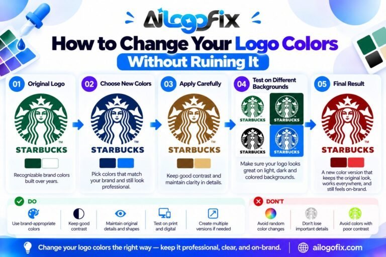 How to Change Your Logo Colors Without Ruining It