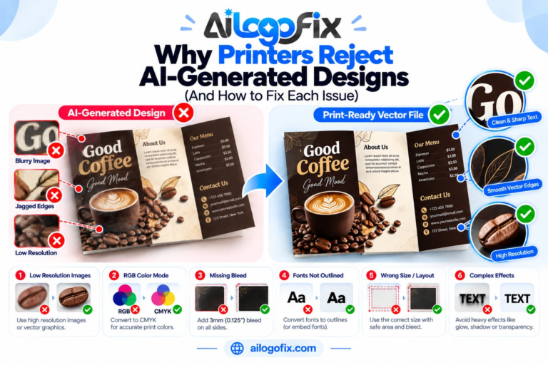 Why Printers Reject AI-Generated Designs (And How to Fix Each Issue)