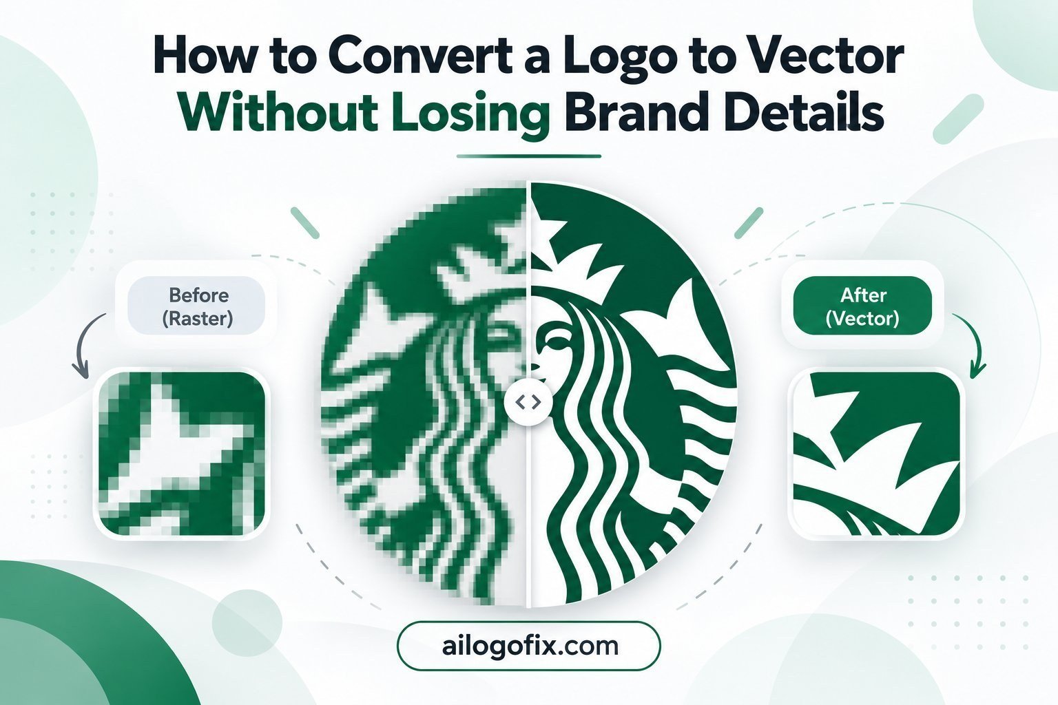Vector file format explained with logo example