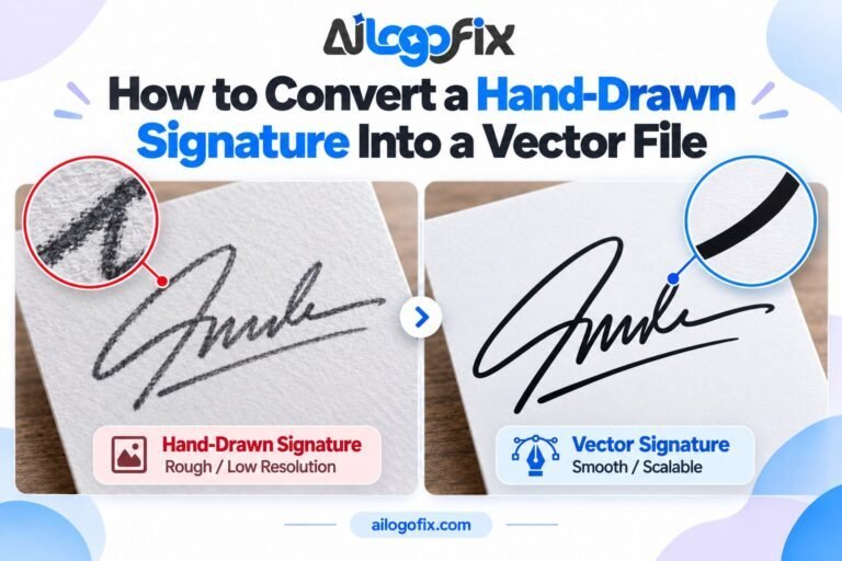 How to Convert a Hand-Drawn Signature Into a Vector File