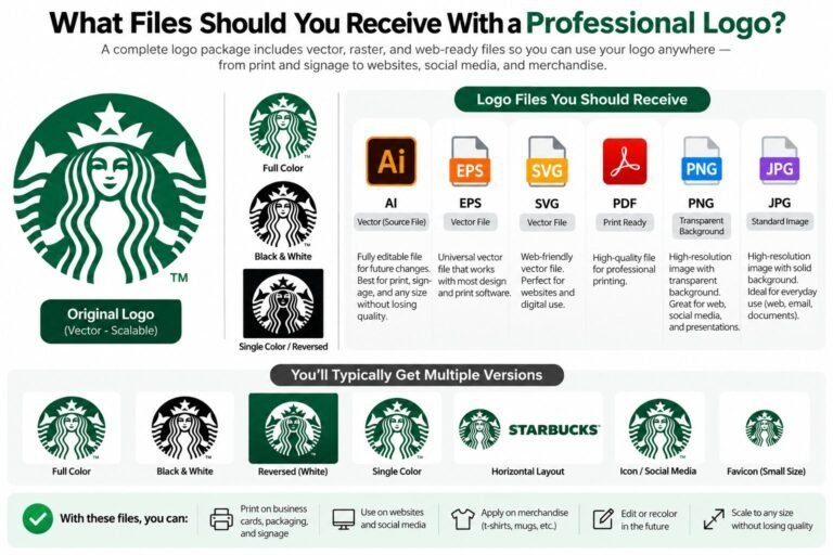 What Files Should You Receive With a Professional Logo?