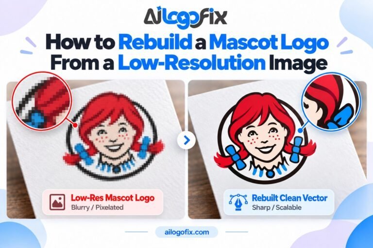 How to Rebuild a Mascot Logo From a Low-Resolution Image