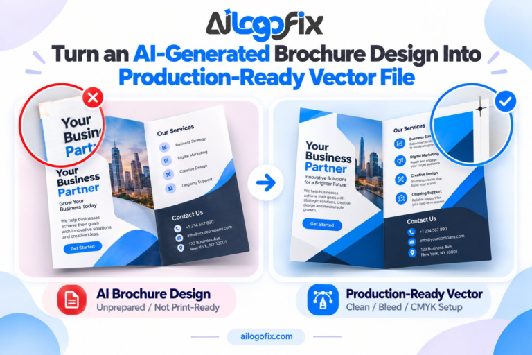 Turn an AI-Generated Brochure Into Production-Ready Artwork