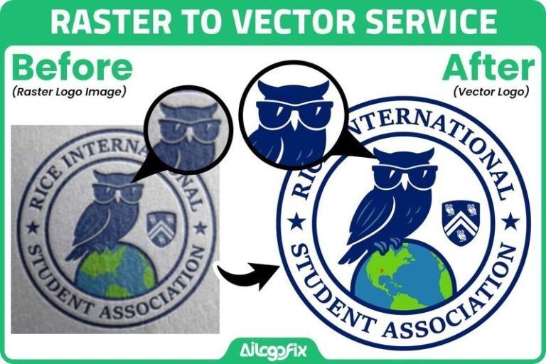 Blurry Logo? Raster to Vector Conversion Is the Fix You’ve Been Looking For