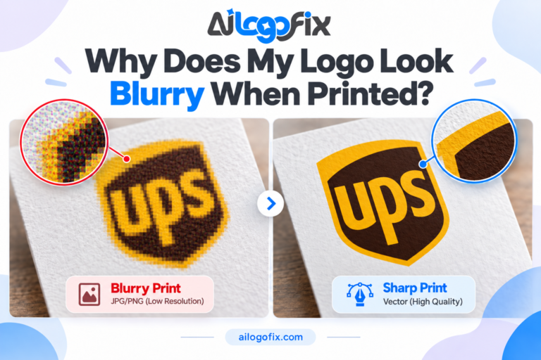 Why Does My Logo Look Blurry When Printed?