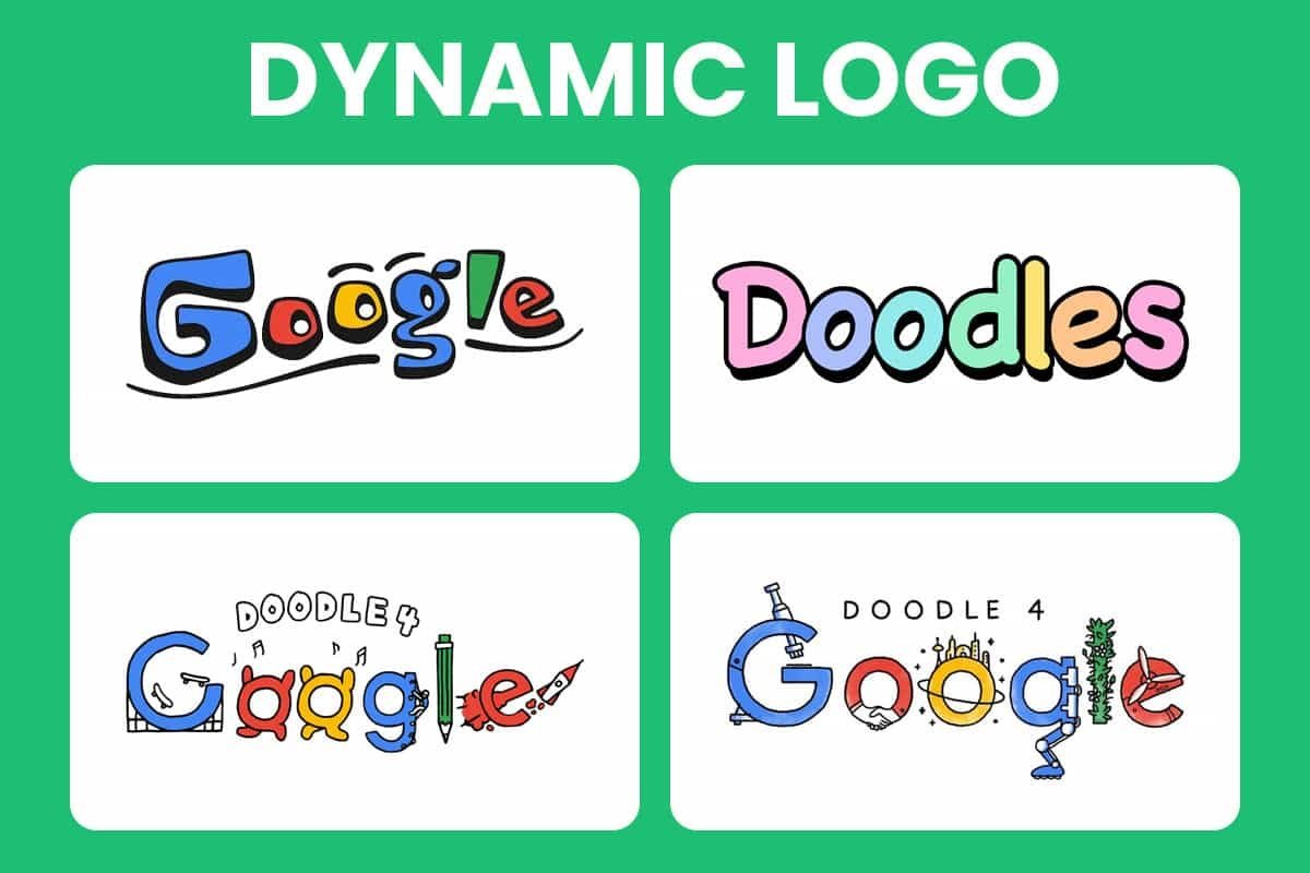 Dynamic logo examples - types of logo design