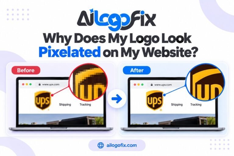 Why Does My Logo Look Pixelated on My Website?