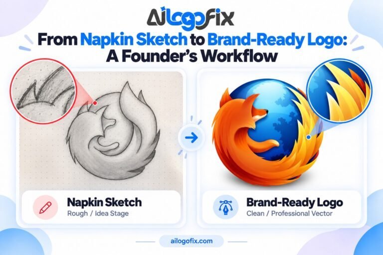 From Napkin Sketch to Brand-Ready Logo: A Founder’s Workflow