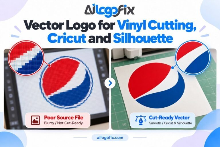 Vector Logo for Vinyl Cutting, Cricut and Silhouette