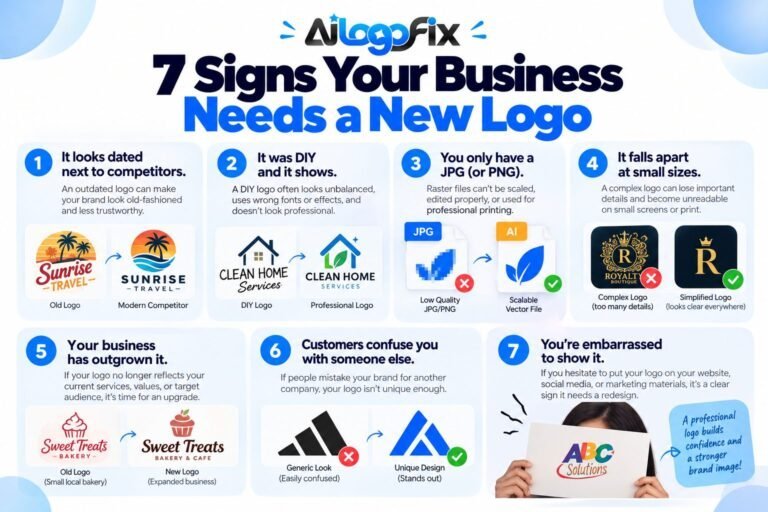 7 Signs Your Business Needs a New Logo
