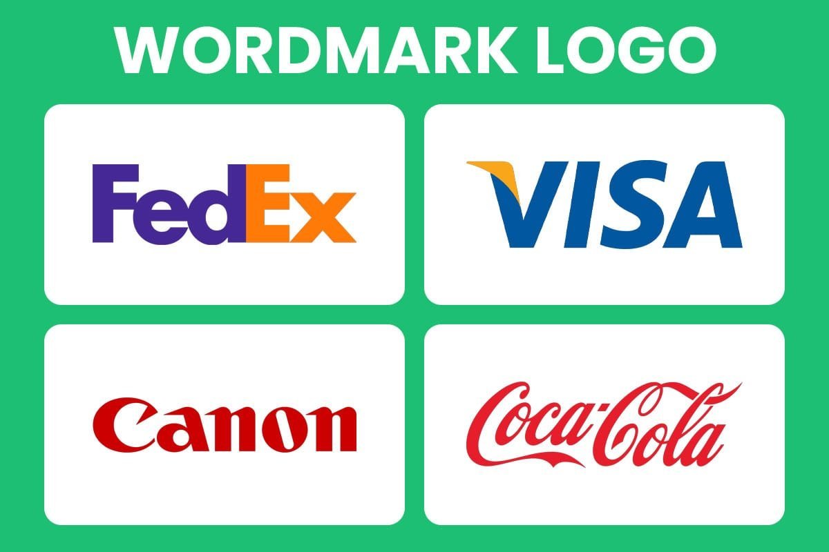 Wordmark logo examples - types of logo design
