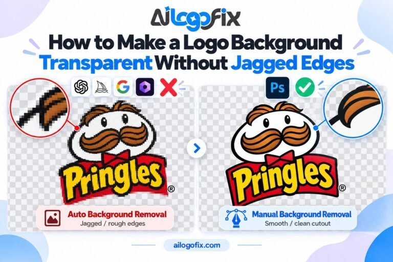 How to Make a Logo Background Transparent Without Jagged Edges