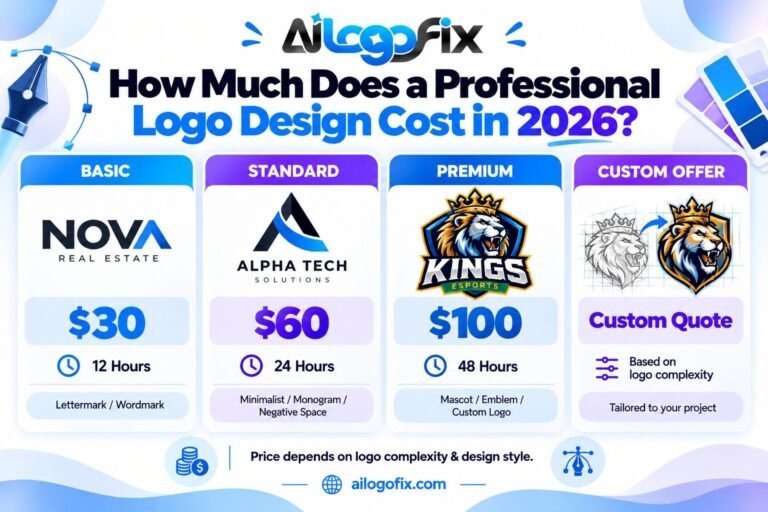 How Much Does a Professional Logo Design Cost in 2026?