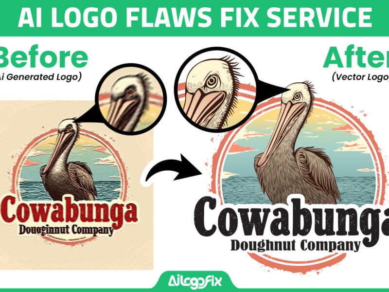 AI Generated Logo Fix Service