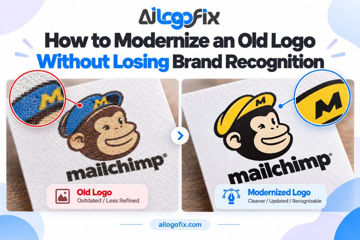 Modernize old logo - Modernize Your Old Logo: 6 Best Refresh Strategies