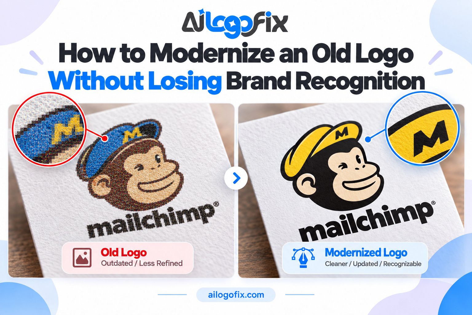Modernize old logo - Modernize Your Old Logo: 6 Best Refresh Strategies