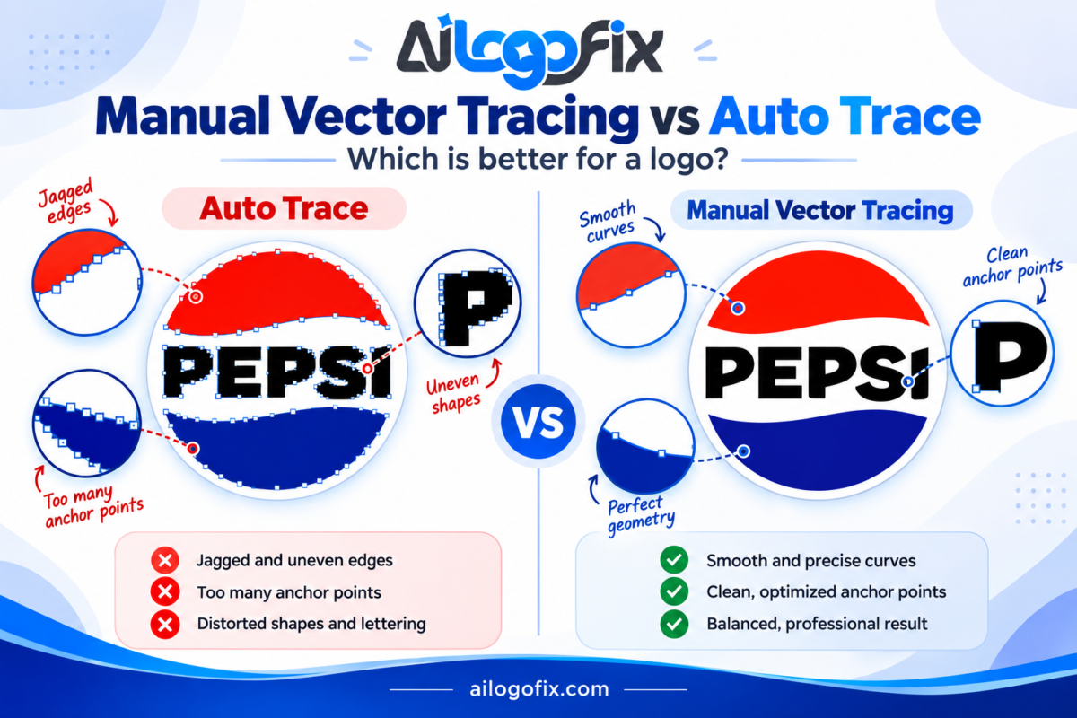 Manual vector tracing - Manual Vector Tracing vs Auto-Trace: 7 Key Differences